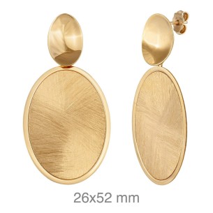 Pendientes Plata e ley Dorada 2