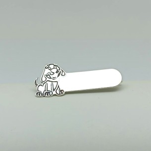 Alfiler Bebé Liso Perrito
