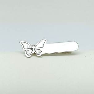 Alfiler Bebé Liso Mariposa