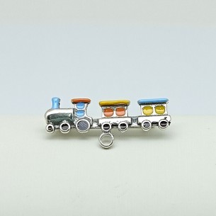 Alfiler Bebé Esmalte Tren
