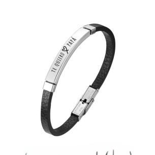 Pulsera Acero Te Quiero Papa